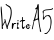 WriteA5