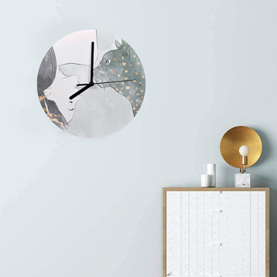 MDF Wall Clock
